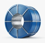 Рулон ГЦ полимер 0.35x1250 Zn100 RAL 5005 НЛМК