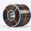 Рулон ГЦ полимер 0.65x1250 ЭЦ30/30 RAL 8017 ЛМЗ